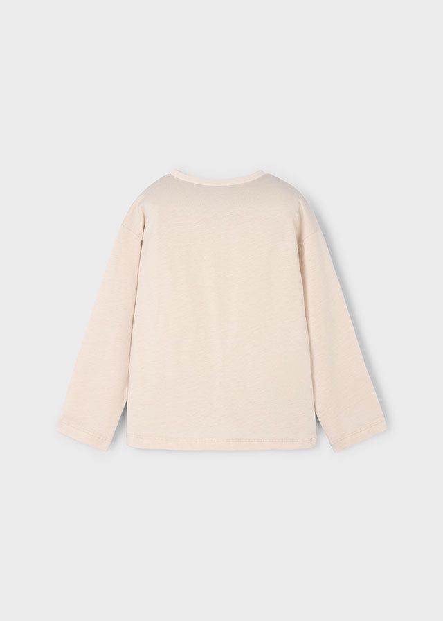 Maglietta cecio bambina Mayoral grafica fiori rossi Mayoral 2 Anni 92cm