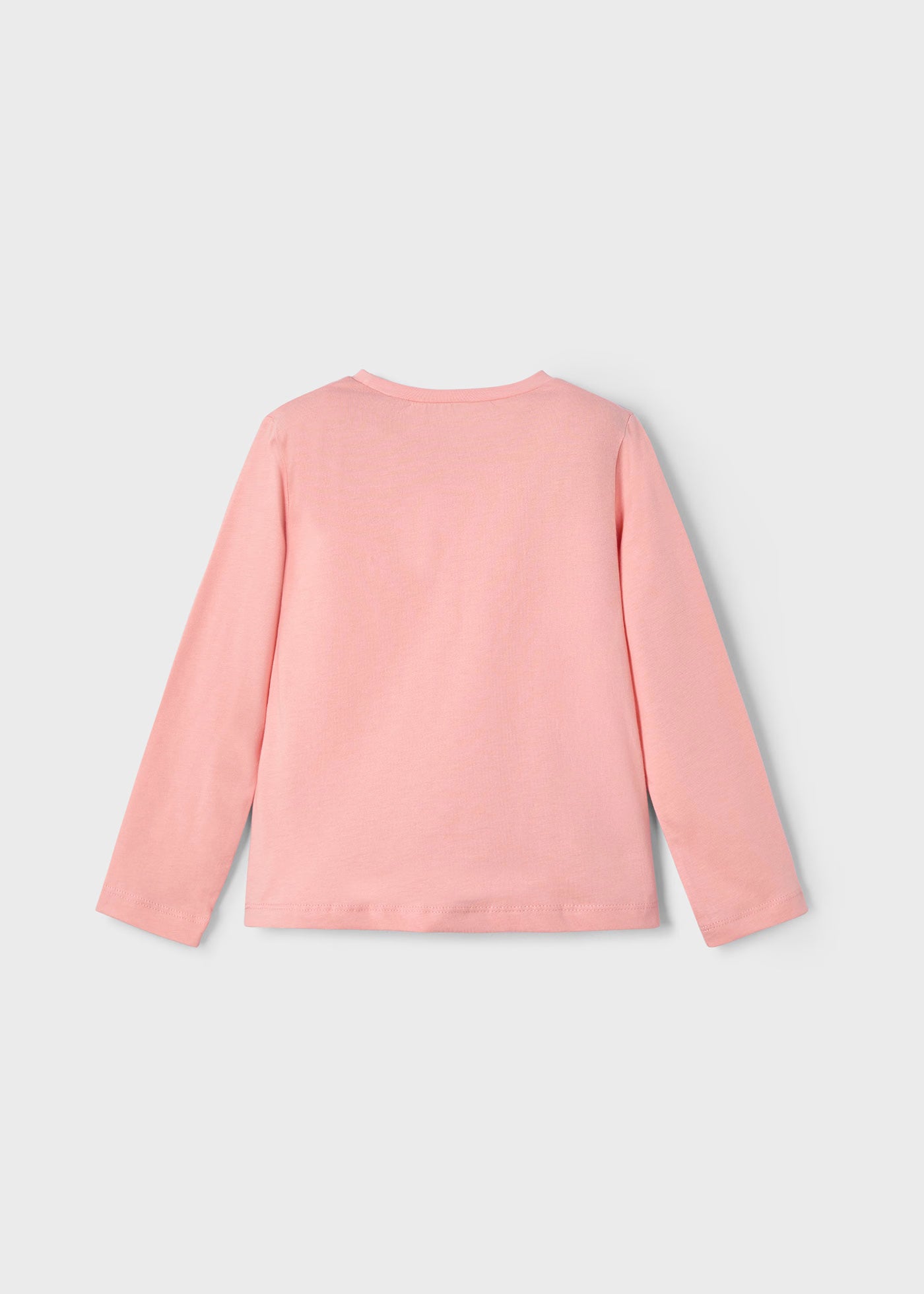 Maglietta manica lunga bambina stampa fiori salmone Mayoral 2 Anni 92cm