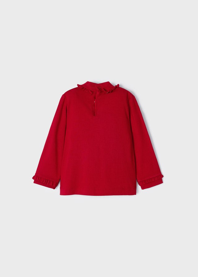 Maglietta manica lunga neonata Mayoral rossa - ErreGiModaBimbo