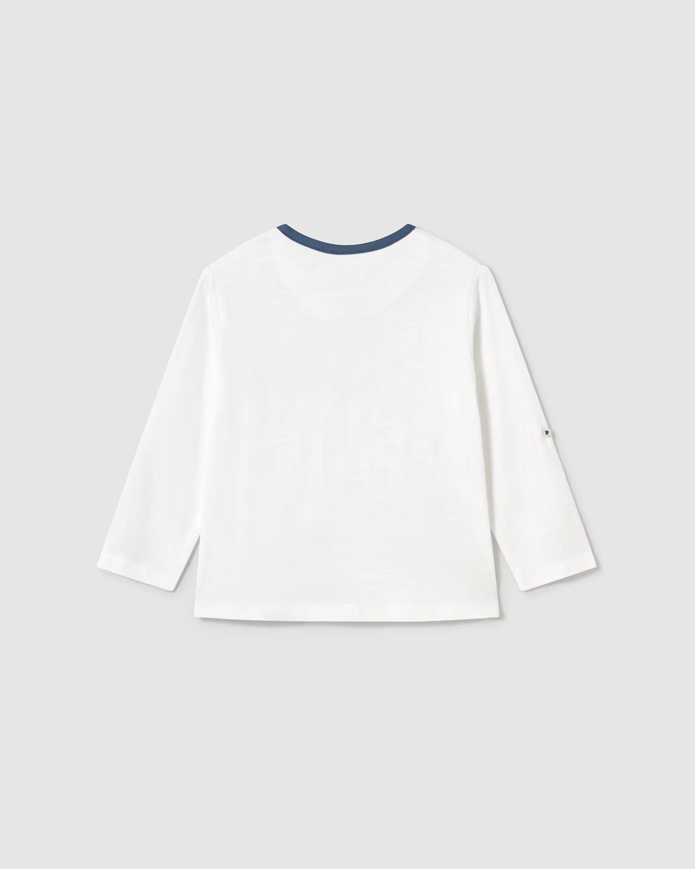 Maglietta neonato Mayoral colletto contrasto blu marino Mayoral 6 Mesi 68cm