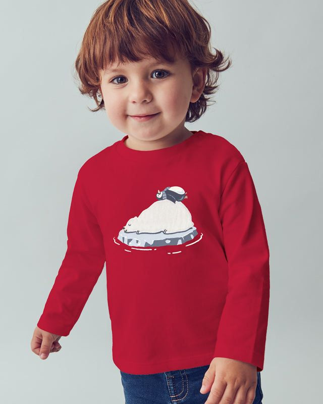 Maglietta neonato Mayoral pinguino e orso rossa Mayoral 6 Mesi 68cm