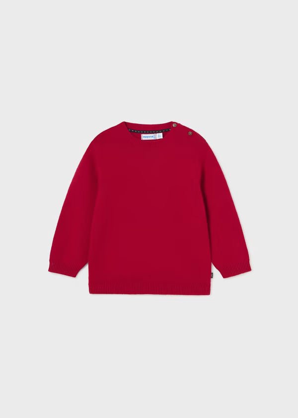 Maglioncino basico neonato Mayoral rosso - ErreGiModaBimbo