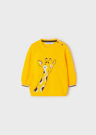 Maglioncino Jersey neonato Mayoral giallo giraffa - ErreGiModaBimbo