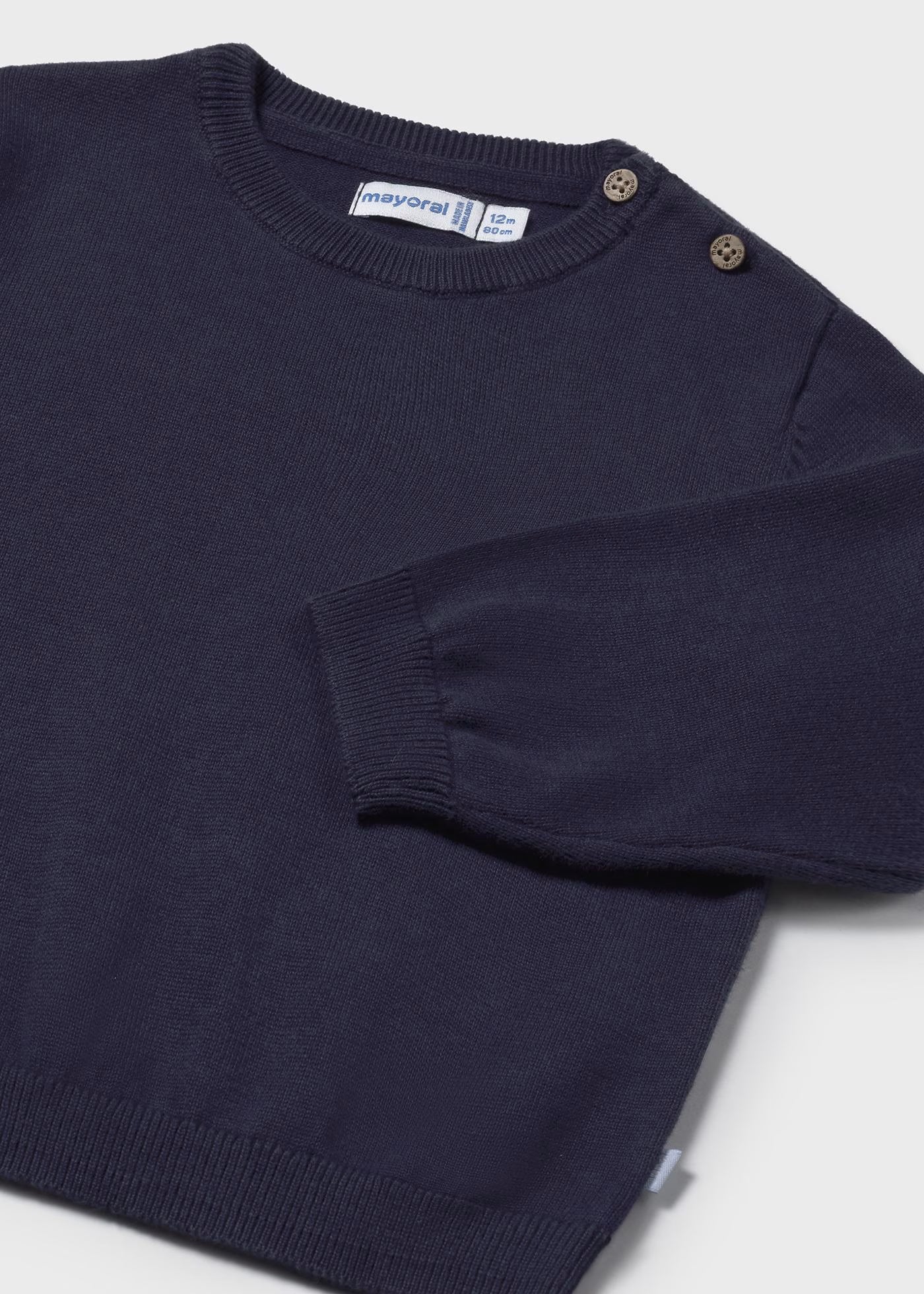 Maglione basico neonato Mayoral blu marino Mayoral Blu navy