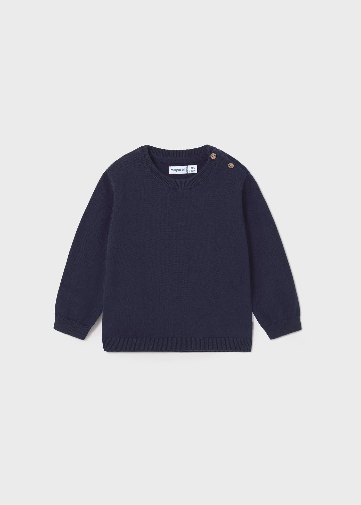 Maglione basico neonato Mayoral blu marino Mayoral Blu navy