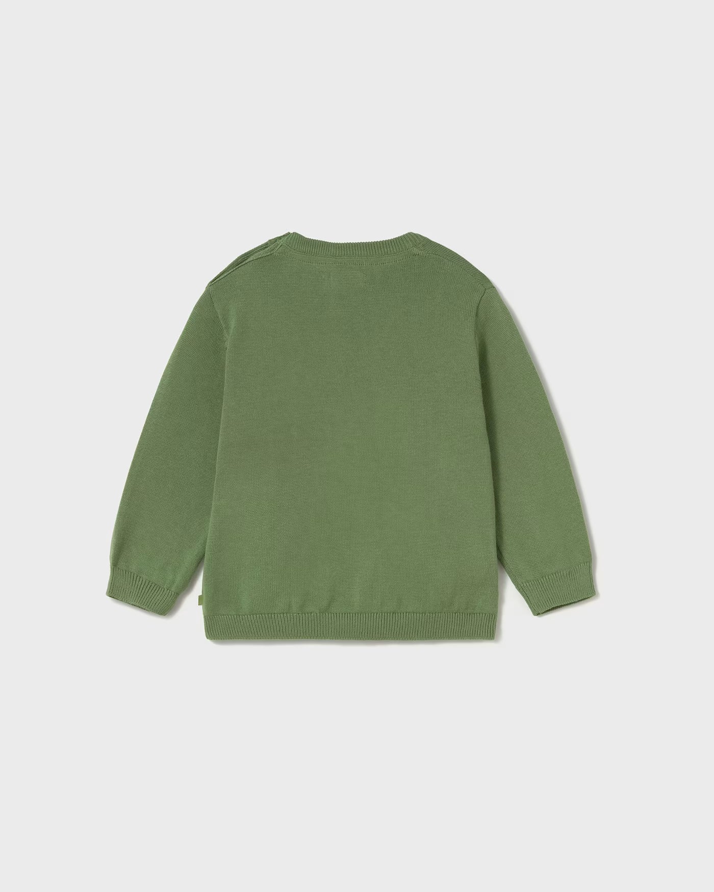 Maglione basico 100% cotone neonato Mayoral verde salvia Mayoral 6 Mesi 68cm