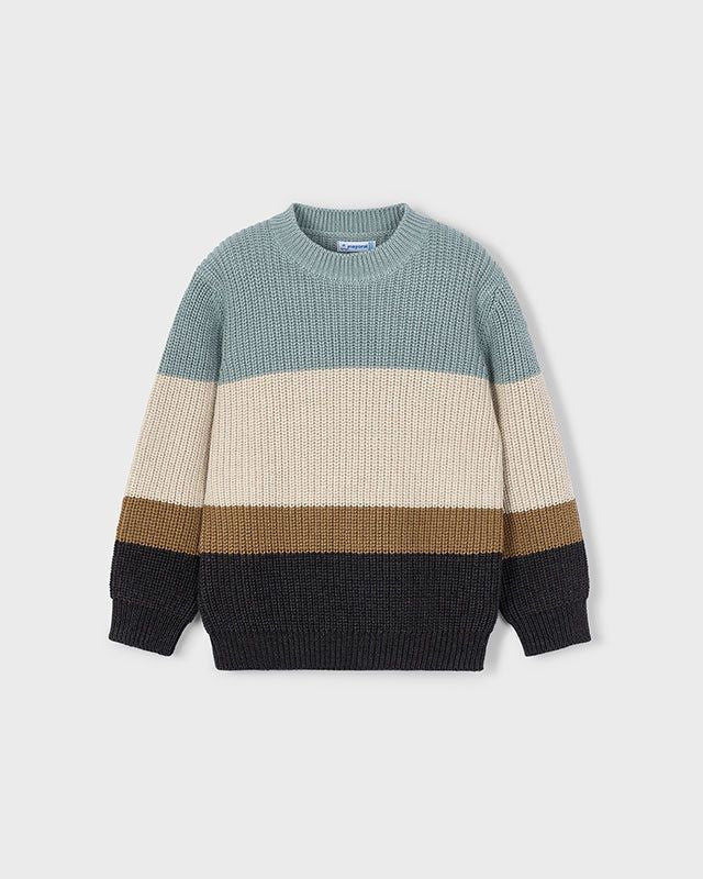 Maglione dettagli costine bambino Mayoral fasce Mayoral 2 Anni 92cm