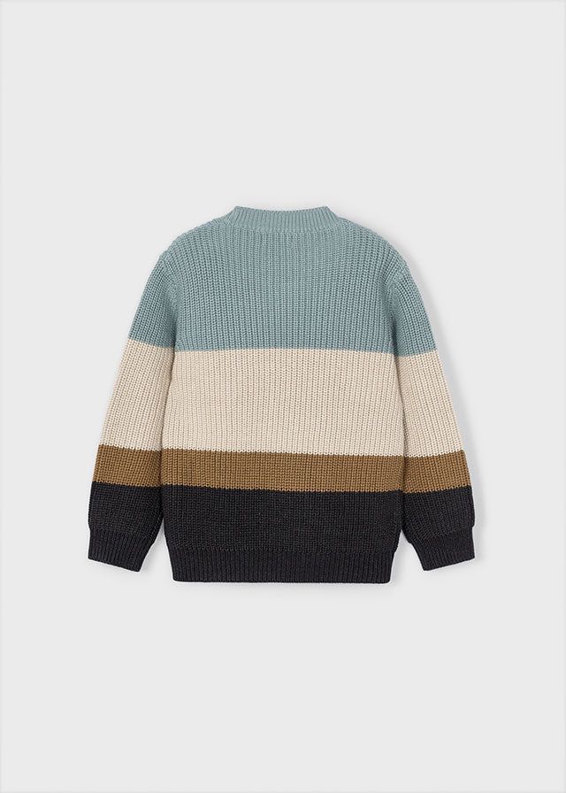 Maglione dettagli costine bambino Mayoral fasce Mayoral 2 Anni 92cm