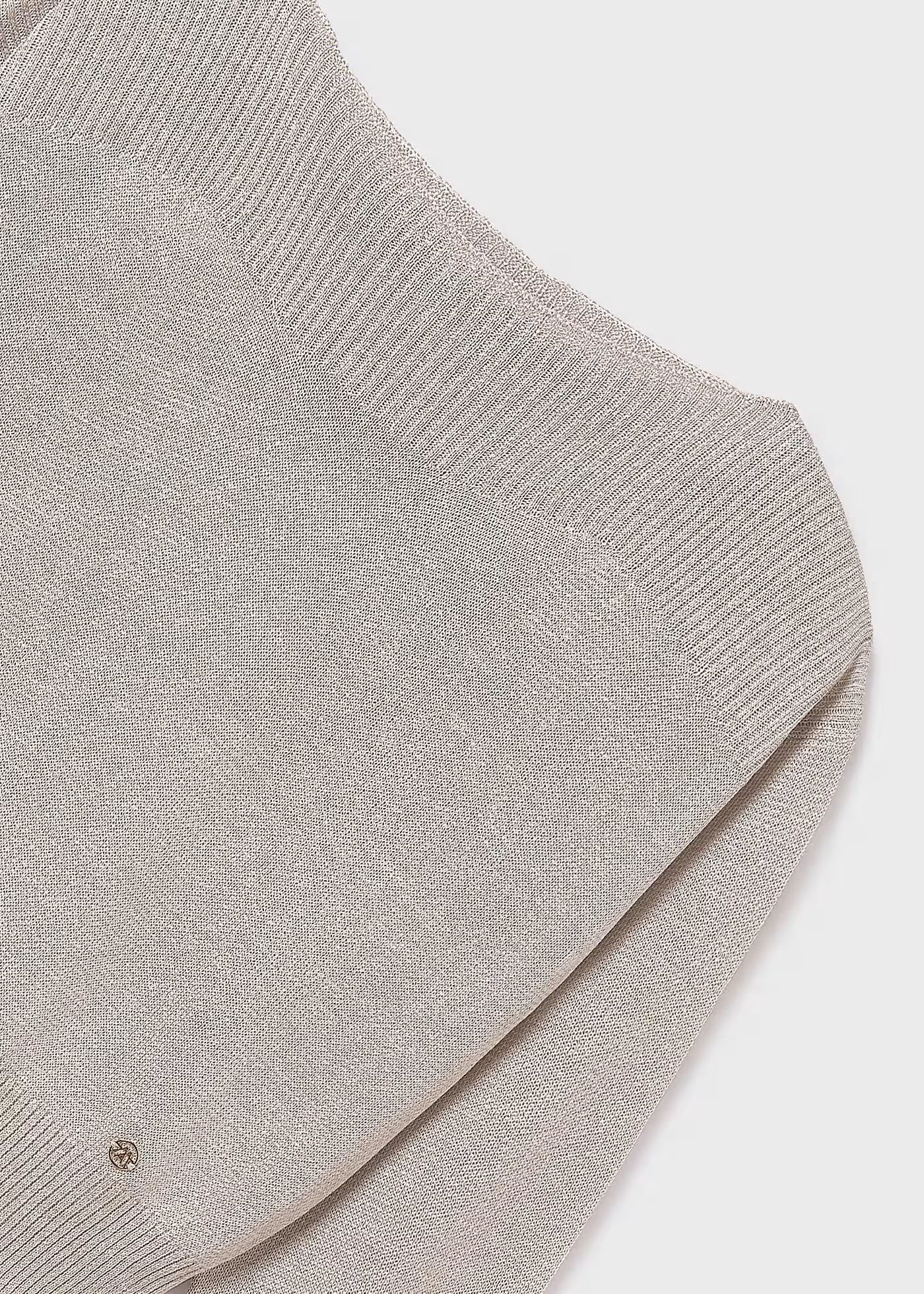 Maglione dettagli costine ragazza Mayoral beige Mayoral Beige