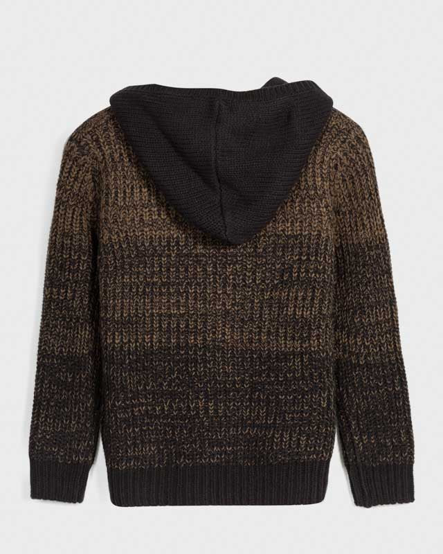 Maglione Jersey con cappuccio ragazzo Mayoral marrone - ErreGiModaBimbo