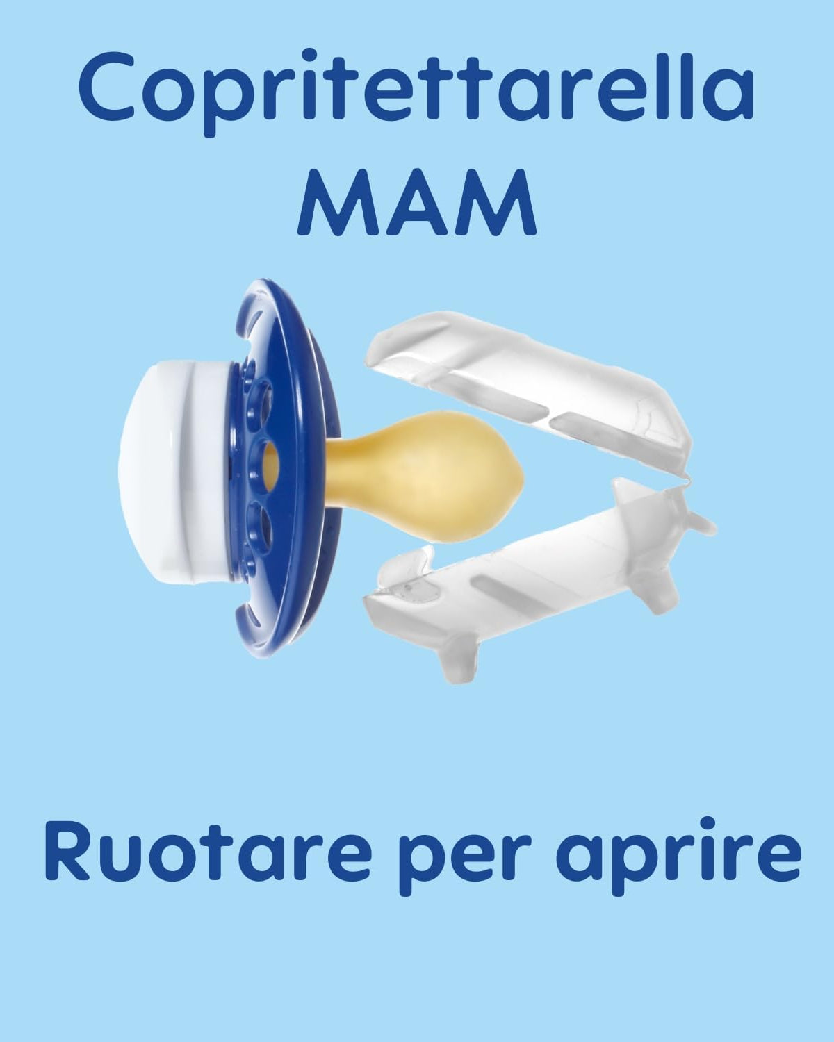 Istruzioni clip portaciuccio MAM