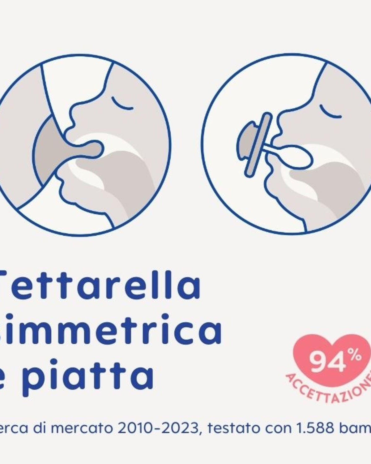 Ciuccio con disegno di stella e luna, brillano al buio, MAM Original Start Night
