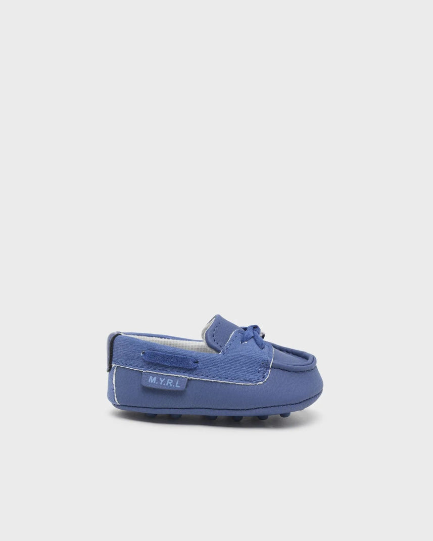 Mocassino per neonato Mayoral Newborn blu - ErreGiModaBimbo