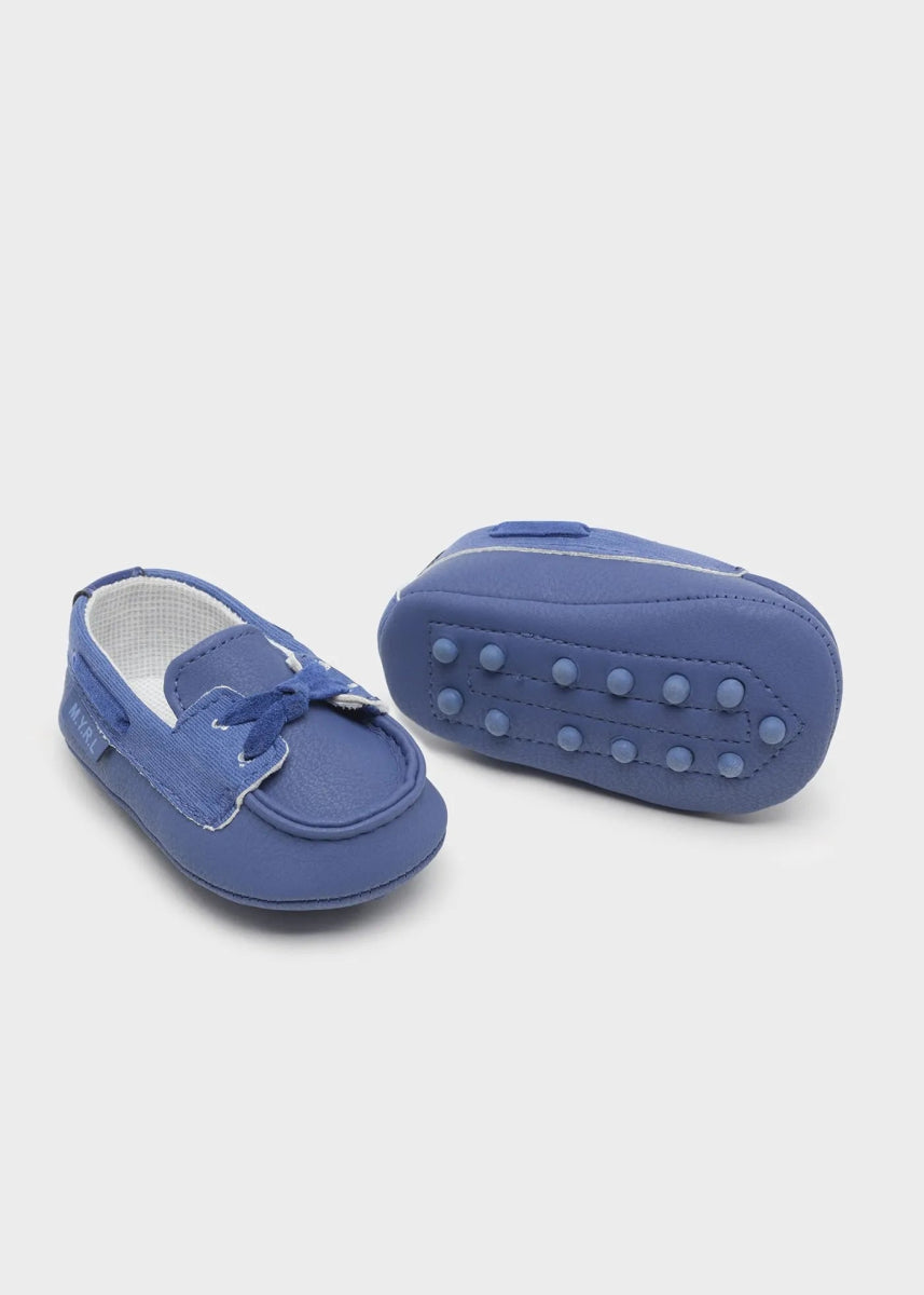Mocassino per neonato Mayoral Newborn blu - ErreGiModaBimbo