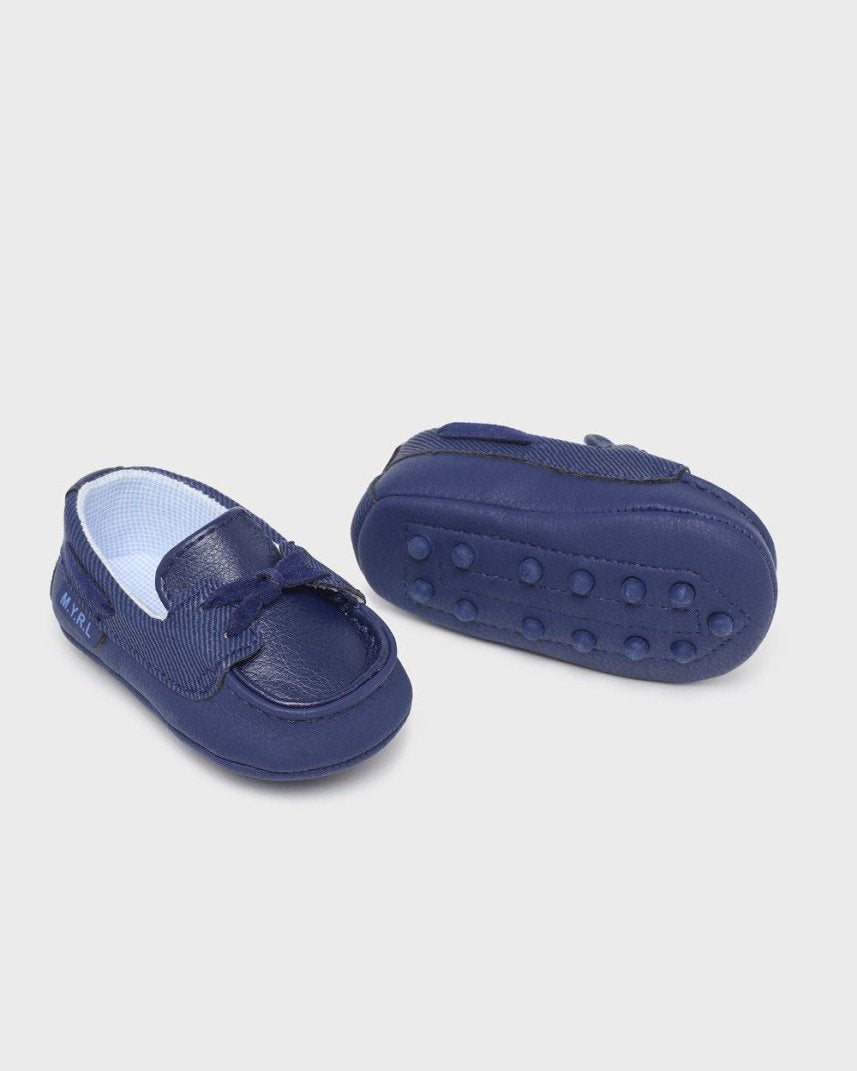 Mocassino per neonato Mayoral Newborn blu scuro - ErreGiModaBimbo