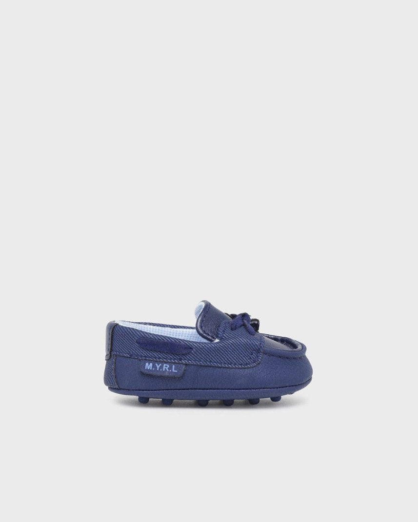 Mocassino per neonato Mayoral Newborn blu scuro - ErreGiModaBimbo