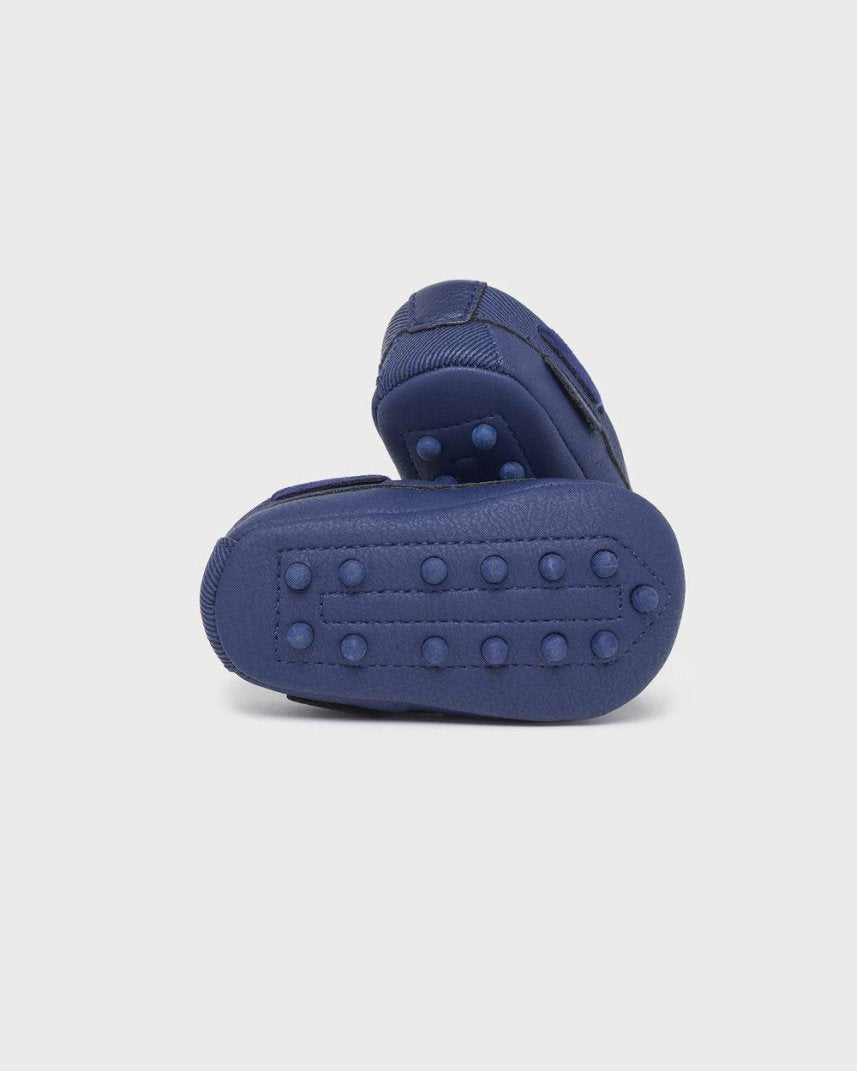 Mocassino per neonato Mayoral Newborn blu scuro - ErreGiModaBimbo