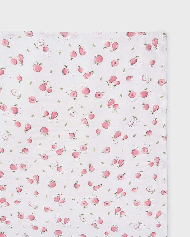 Mussolina garza grande neonata Mayoral Newborn frutta rosa Mayoral