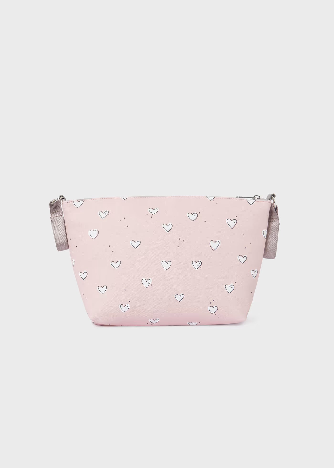Beauty case multiuso attacco velcro Mayoral Newborn rosa cuori Mayoral