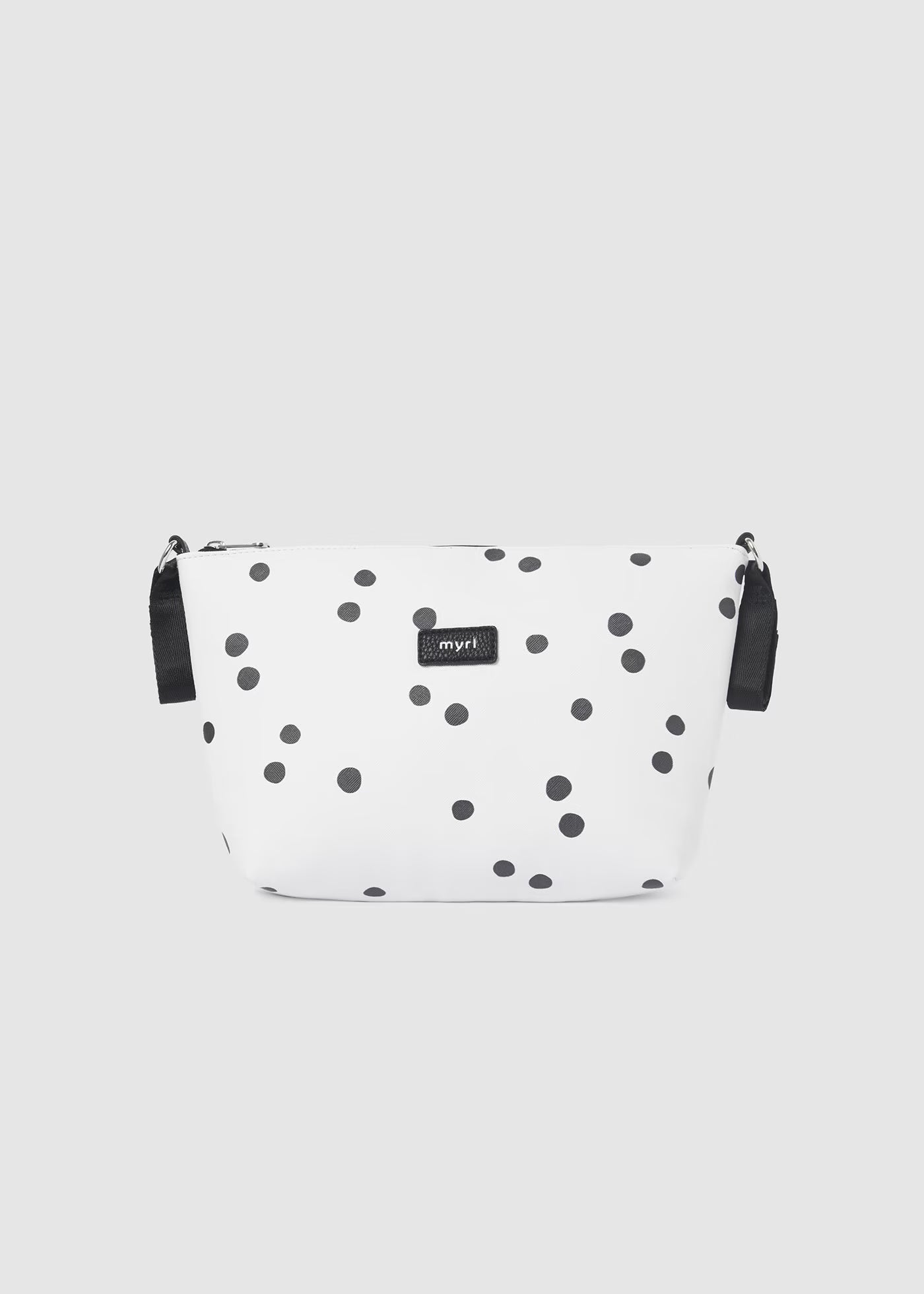 Beauty case multiuso attacco velcro Mayoral Newborn bianco pois Mayoral