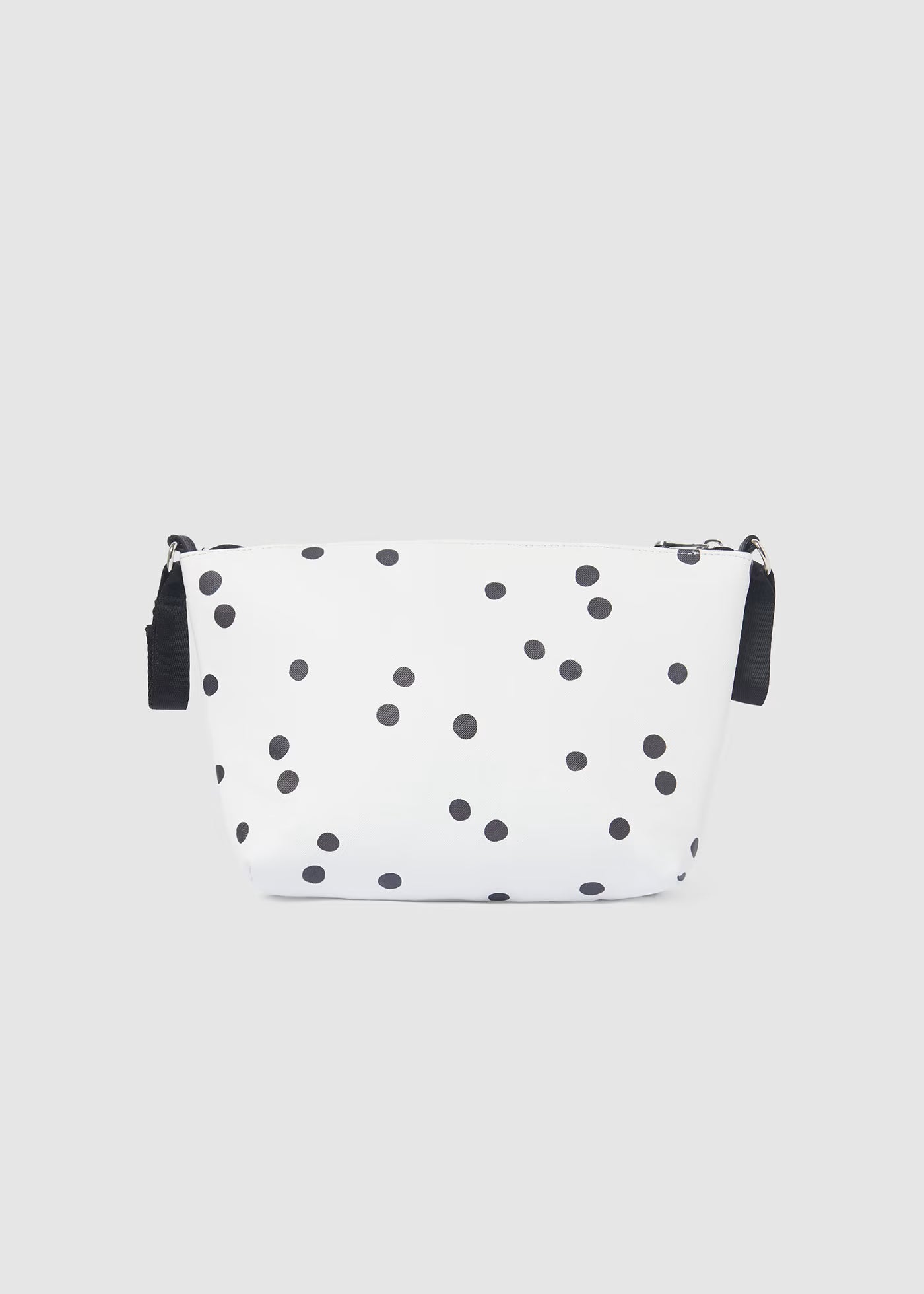 Beauty case multiuso attacco velcro Mayoral Newborn bianco pois Mayoral