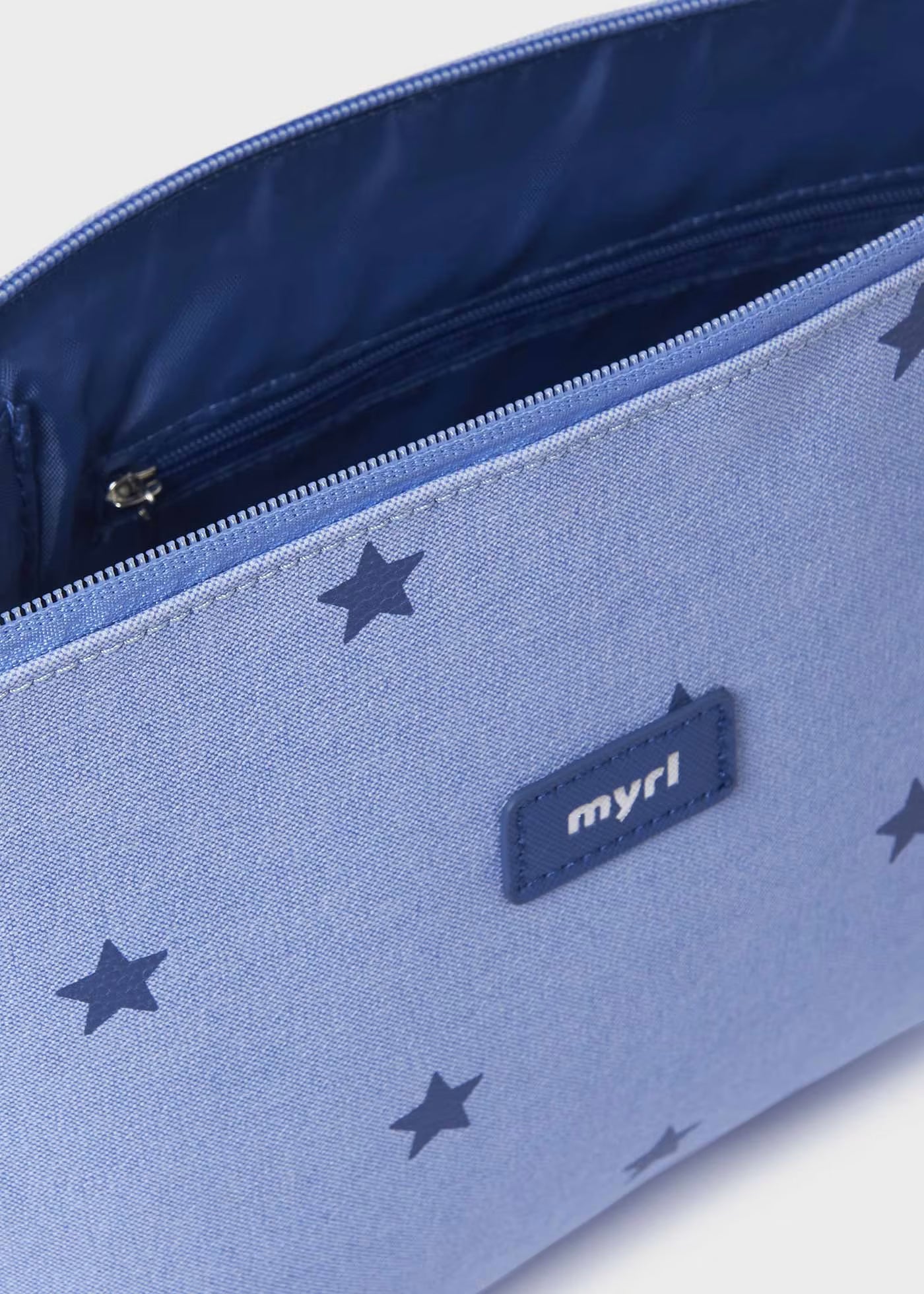 Beauty case multiuso attacco velcro neoanato Mayoral Newborn blu stelle Mayoral
