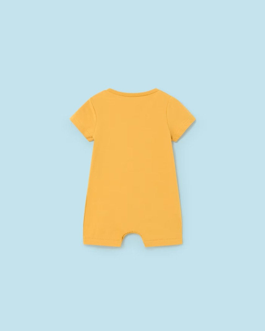 Pagliaccetto fresco cotone neonato Mayoral Newborn Pulcini Mayoral Bianco