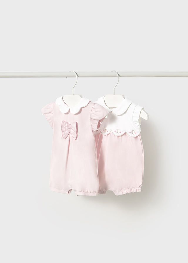 Pagliaccetto neonata Mayoral Newborn rosa elegante Mayoral Rosa