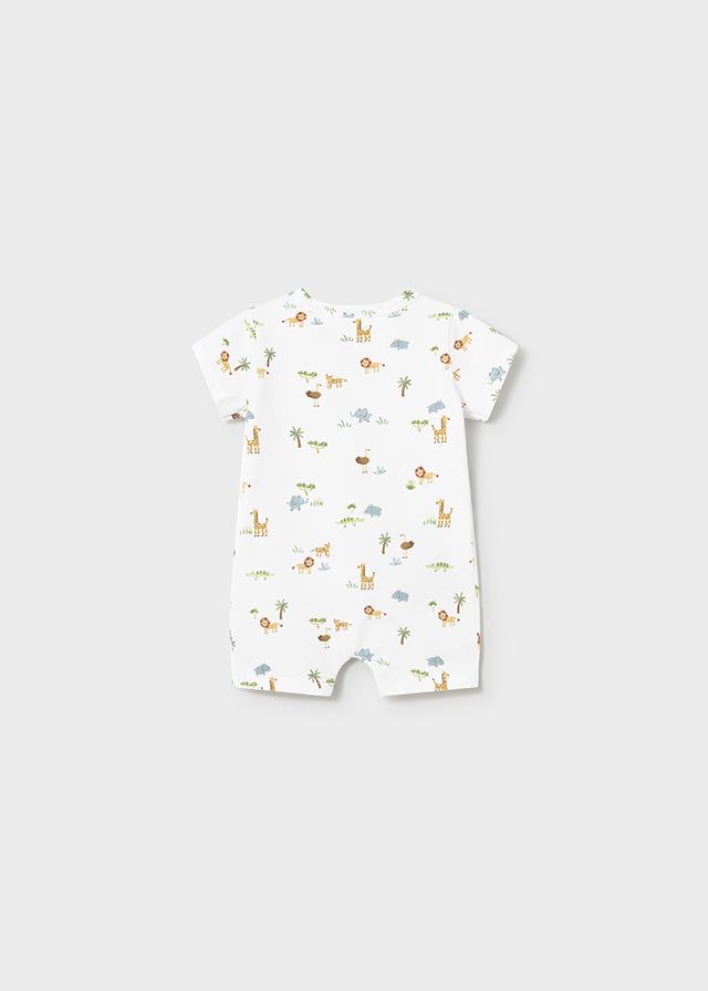 Pagliaccetto Neonato Mayoral con Stampa Safari Mayoral 0-1 Mesi 55cm