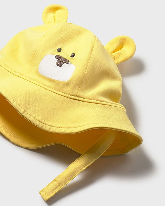 Pagliaccetto smanicato con cappello neonato Mayoral Newborn giallo Mayoral 0-1 Mesi 55cm