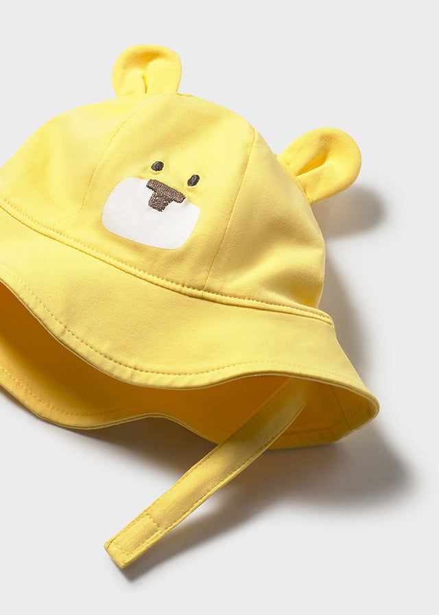 Pagliaccetto smanicato con cappello neonato Mayoral Newborn giallo Mayoral 0-1 Mesi 55cm