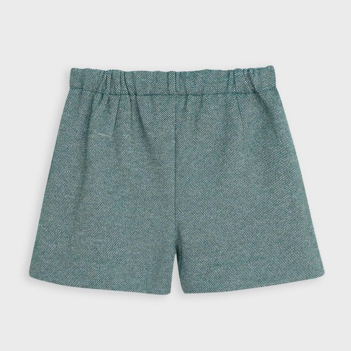 Pantaloncini bermuda bambina Mayoral verde lurex - ErreGiModaBimbo