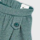Pantaloncini bermuda bambina Mayoral verde lurex - ErreGiModaBimbo