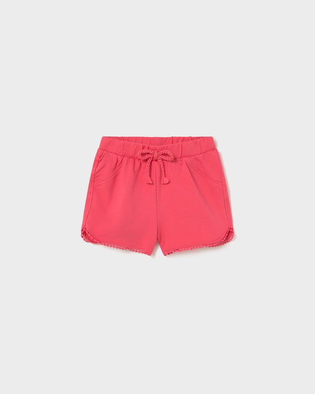 Pantaloncino neonata Mayoral rosa ibisco per primavera-estate Mayoral 6 Mesi 68cm