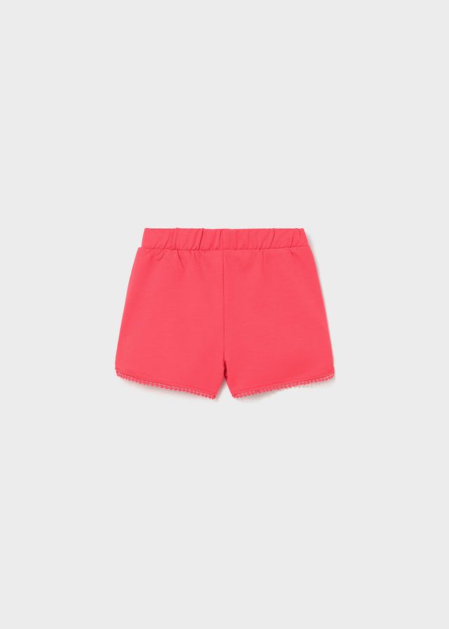 Pantaloncino neonata Mayoral rosa ibisco per primavera-estate Mayoral 6 Mesi 68cm