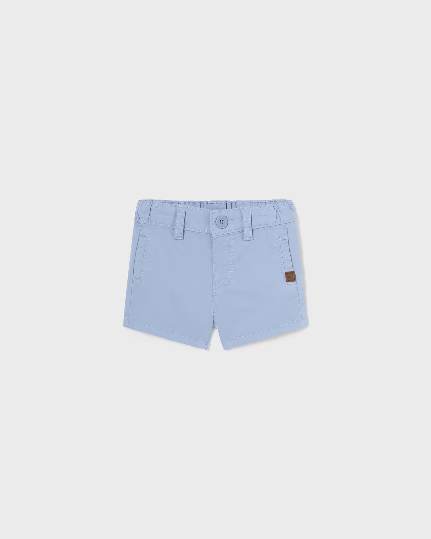 Pantaloncino fresco cotone neonato Mayoral Newborn Azzurro Mayoral Azzurro