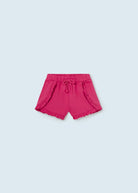 Pantaloncino cotone sostenibile neonata Mayoral orchidea - ErreGiModaBimbo