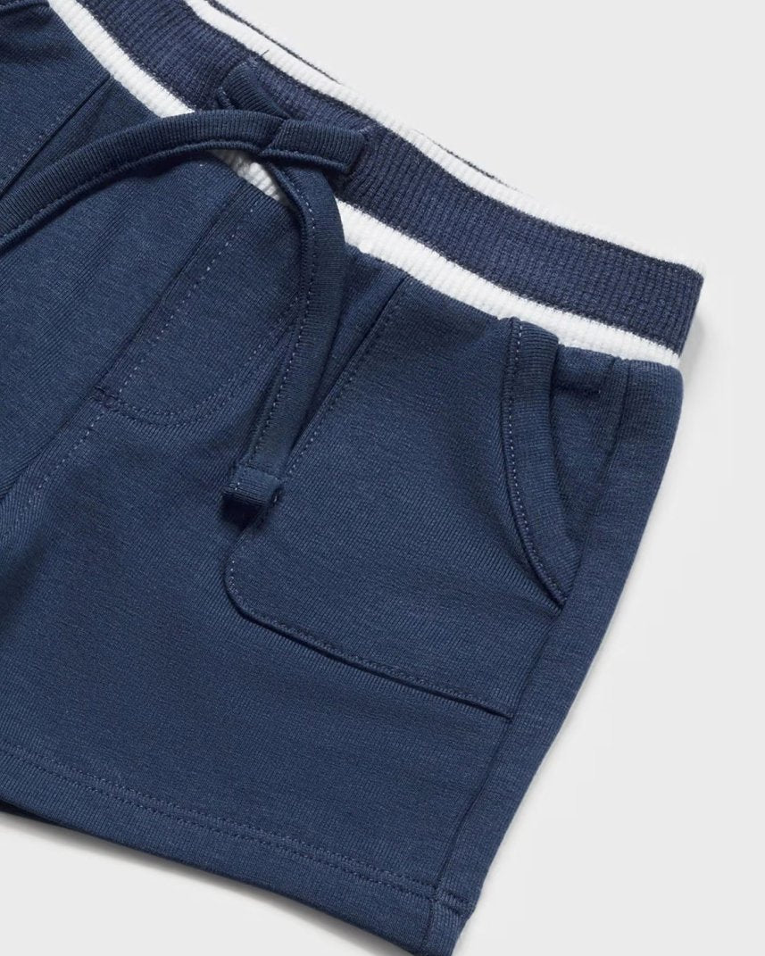 Pantaloncino coulisse neonato Mayoral Newborn Blu Mayoral Blu