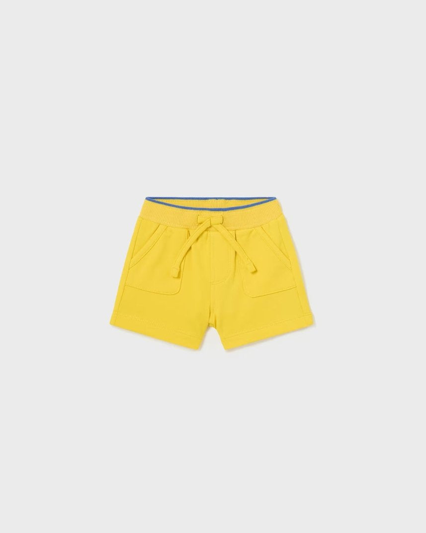 Pantaloncino coulisse neonato Mayoral Newborn giallo Mayoral Giallo