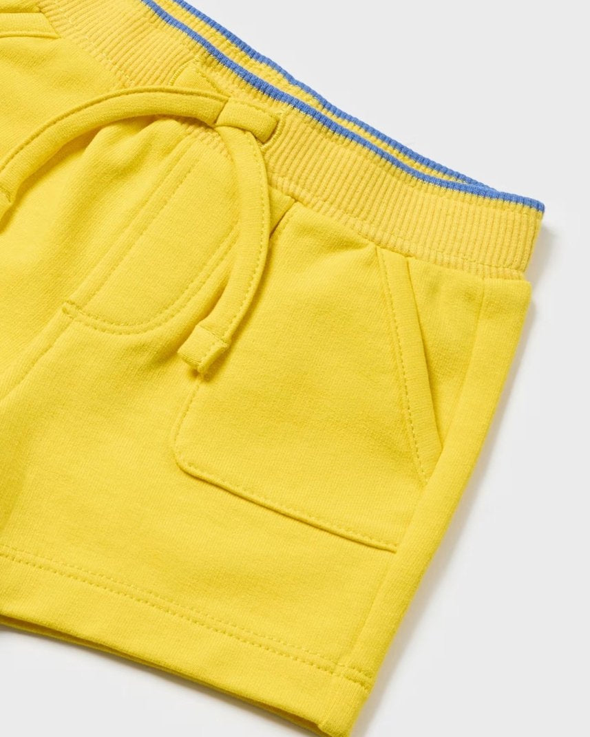 Pantaloncino coulisse neonato Mayoral Newborn giallo Mayoral Giallo