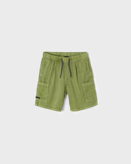 Pantaloncino ECOFRIENDS Mayroal Lyocell Tencel™ bambino verde - ErreGiModaBimbo