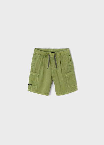 Pantaloncino ECOFRIENDS Mayroal Lyocell Tencel™ bambino verde - ErreGiModaBimbo