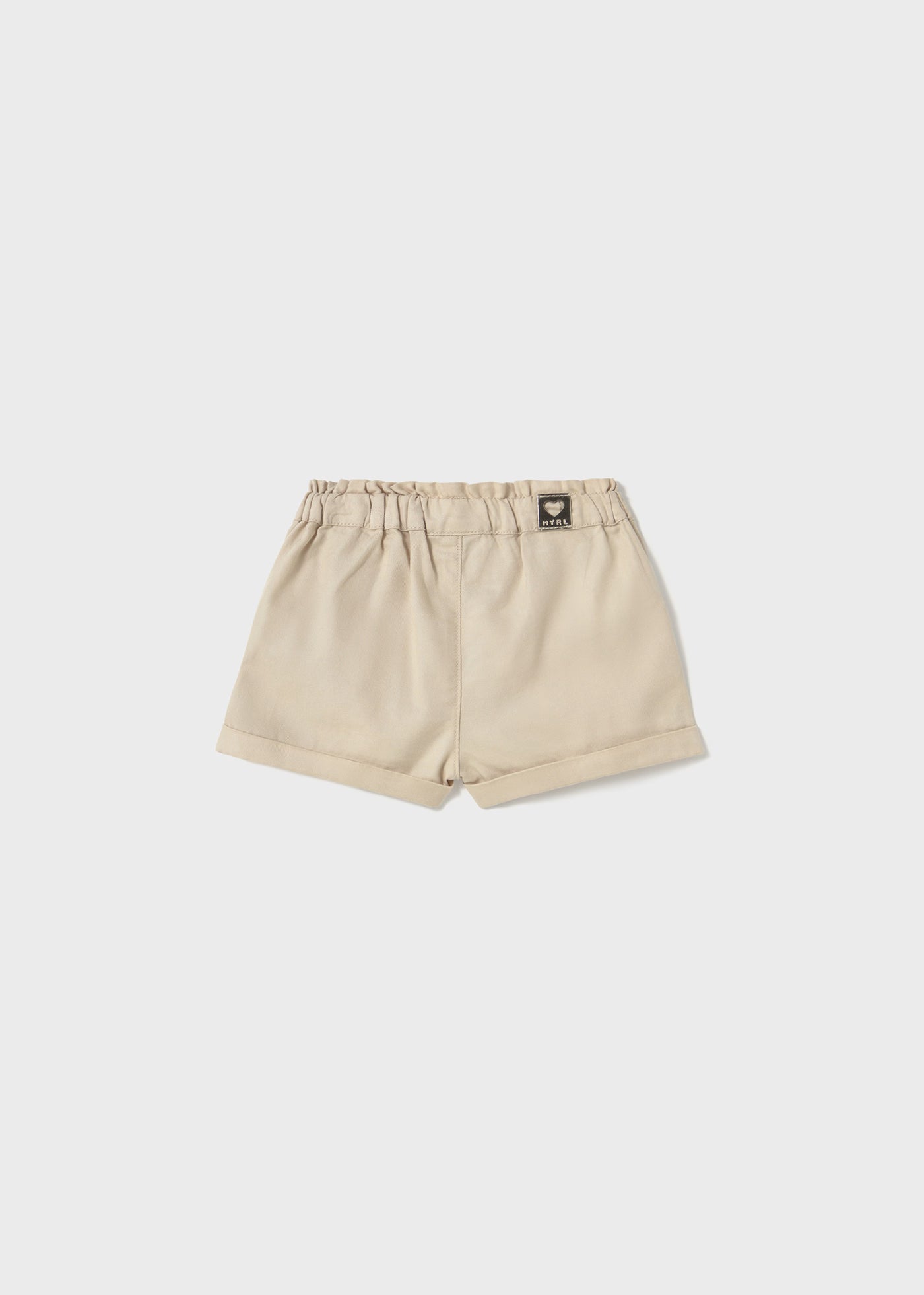 Pantaloncino fiocco neonata Mayoral beige chiaro Mayoral Beige