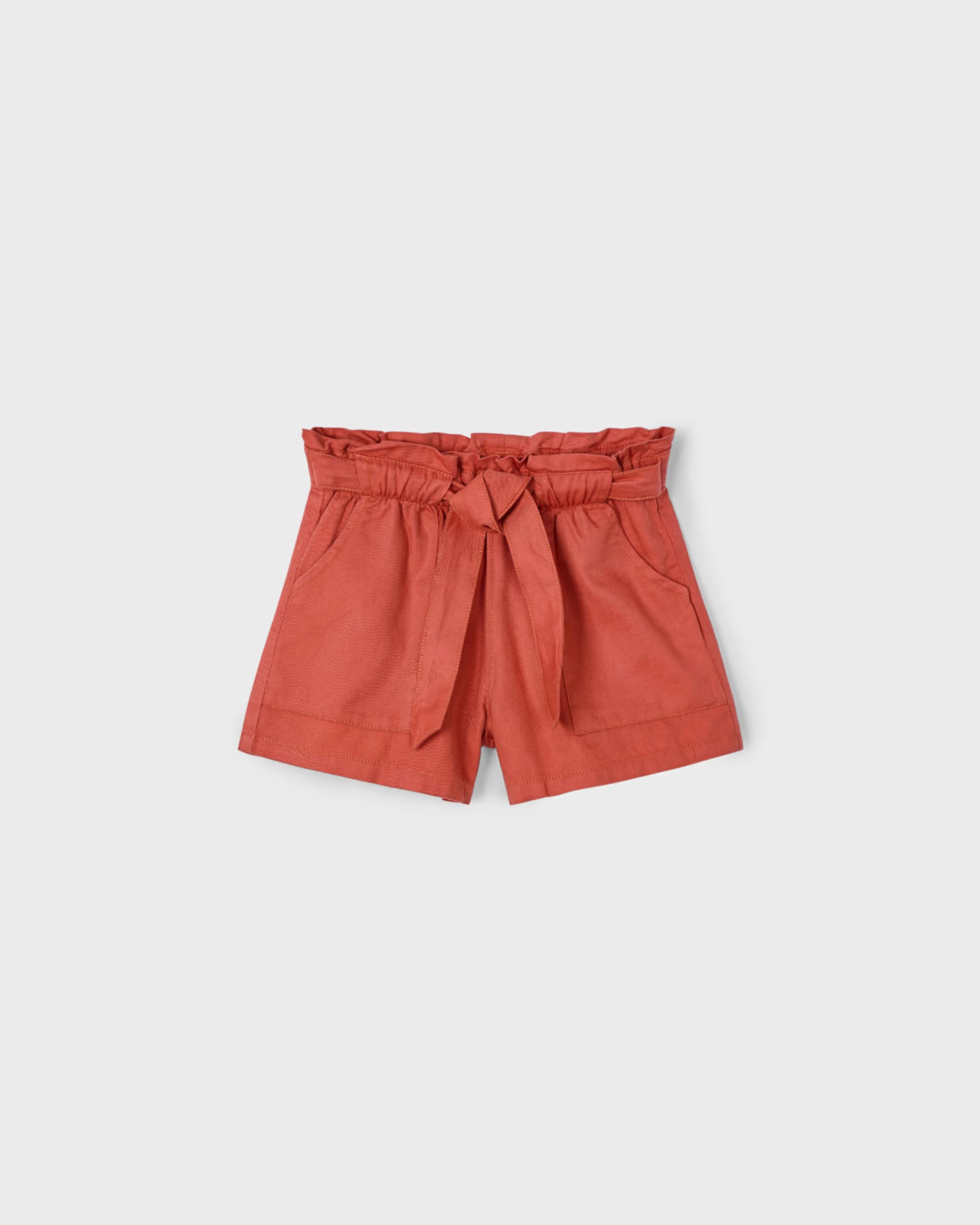 Pantaloncino fresco Lyocel bambina Mayoral color mattone Mayoral 2 Anni 92cm