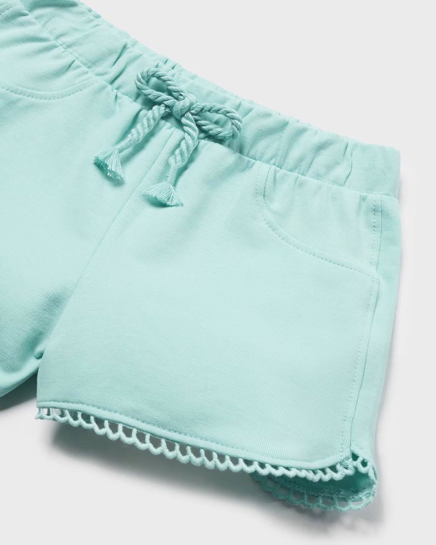 Pantaloncino in felpa fresco cotone neonata Mayoral Acqua Mayoral Acqua