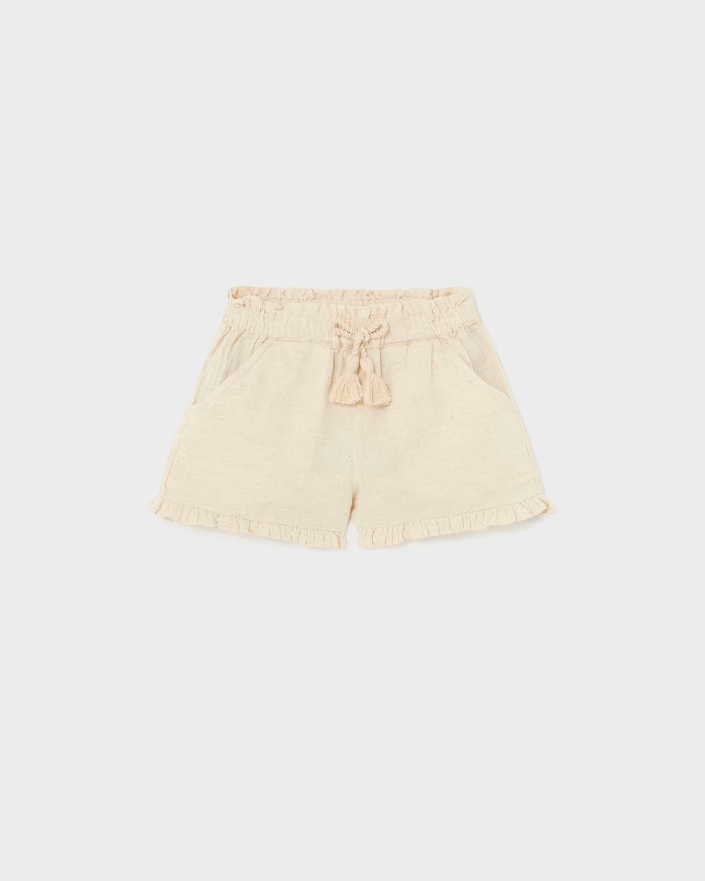 Pantaloncino effetto lino neonata Mayoral cecio Mayoral Cecio