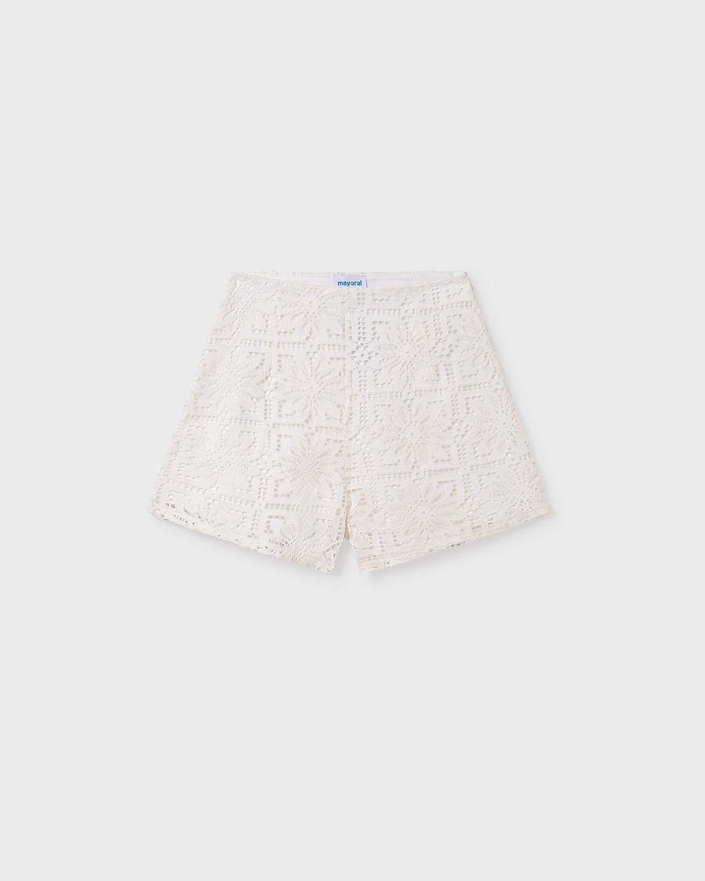 Pantaloncino pizzo ragazza Mayoral panna Mayoral 8 Anni 128cm