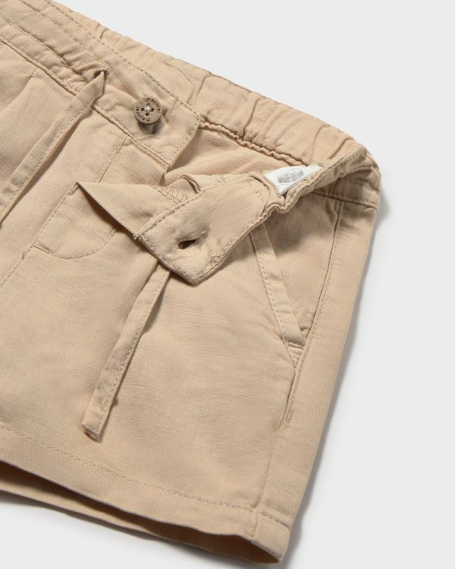 Pantaloncino relax neonato Mayoral cotone e lino Mayoral 6 Mesi 68cm