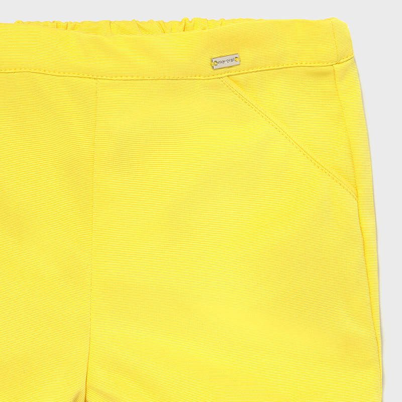 Pantaloncino saten neonata Mayoral giallo Mayoral 6 Mesi 68cm