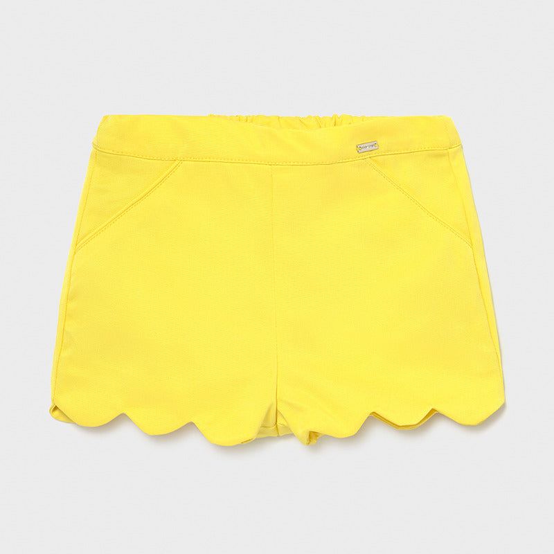Pantaloncino saten neonata Mayoral giallo Mayoral 6 Mesi 68cm